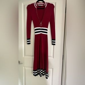 Maje long dress